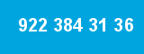 922 384 31 36 922 384 31 36